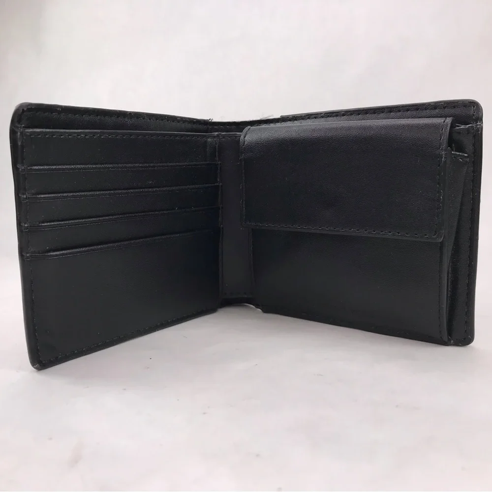 Michael Kors Men’s Cooper Billfold Coin Pocket Bifold Pink Stripe Wallet